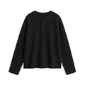 Women's Classic Henley - Midnight