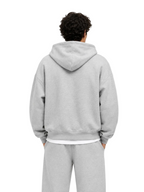 Men's Zip-Up Hoodie (Mist Grey)