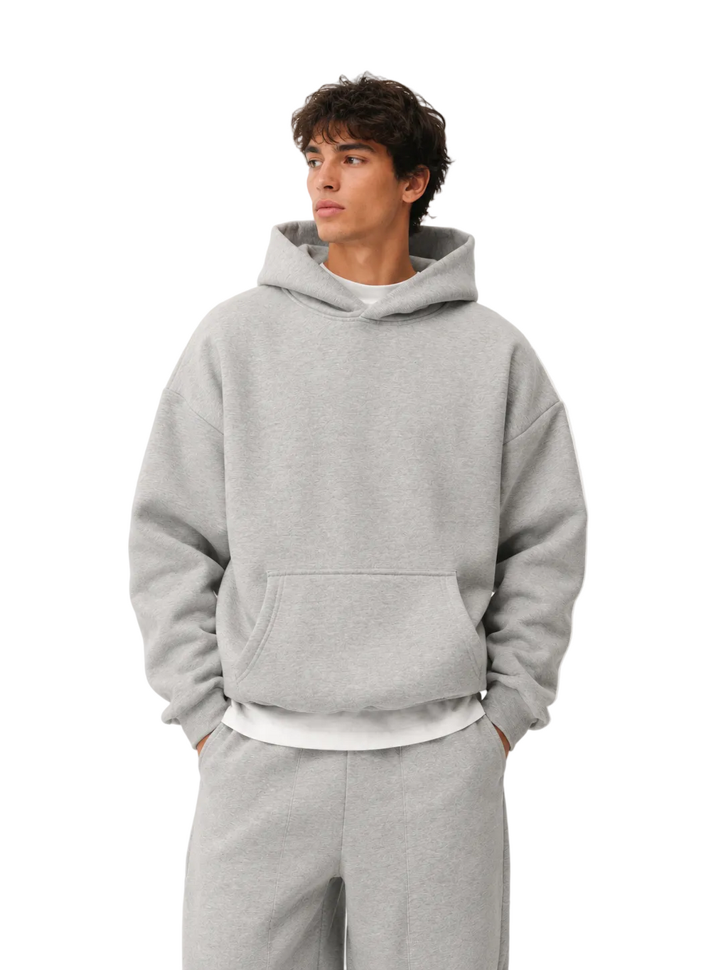 Men's Classic Hoodie (Mist Grey)