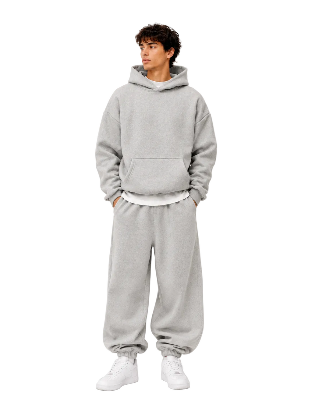 Men's Classic Hoodie (Mist Grey)