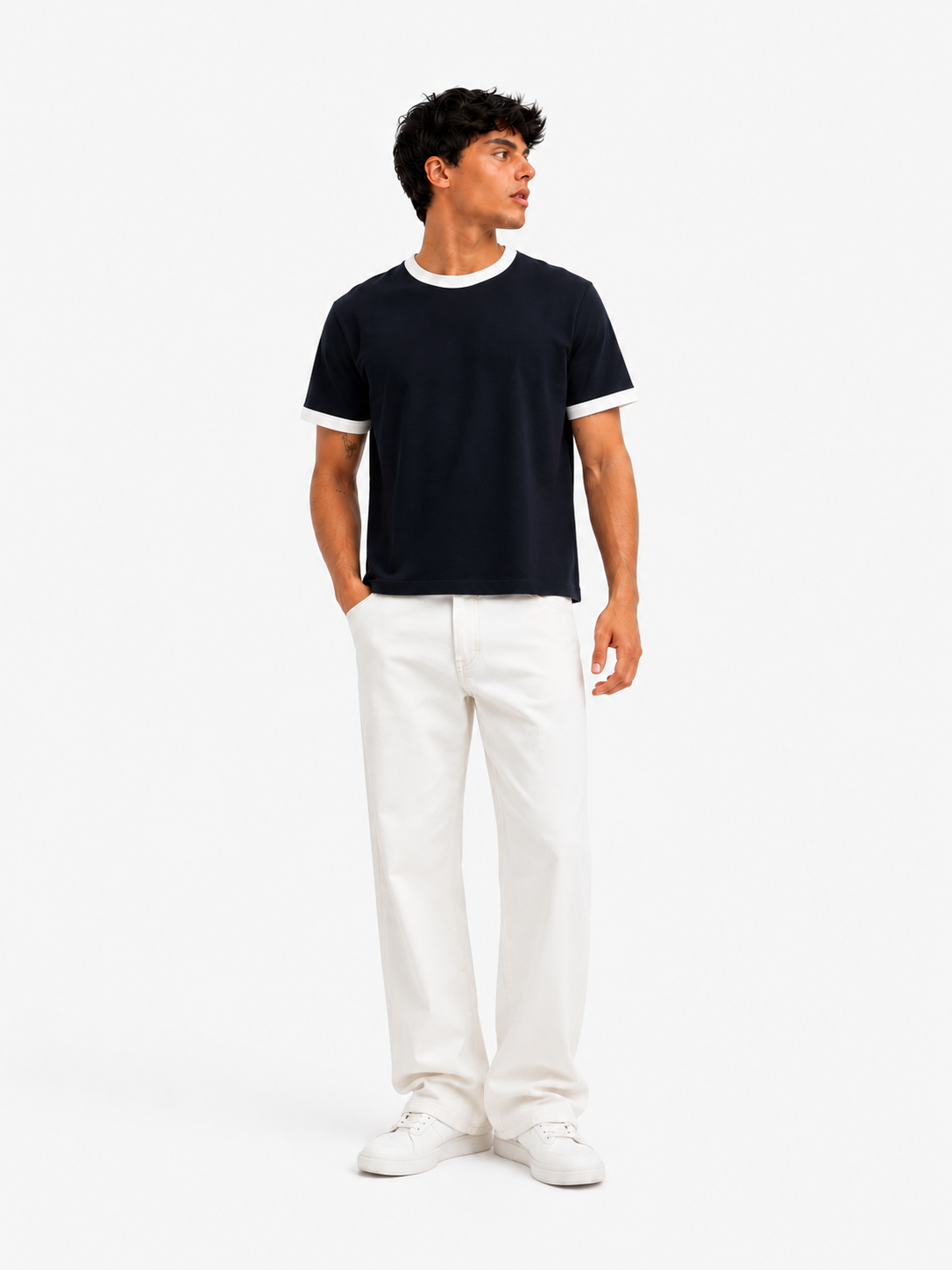 Classic Ringer Box T-Shirt (NW)