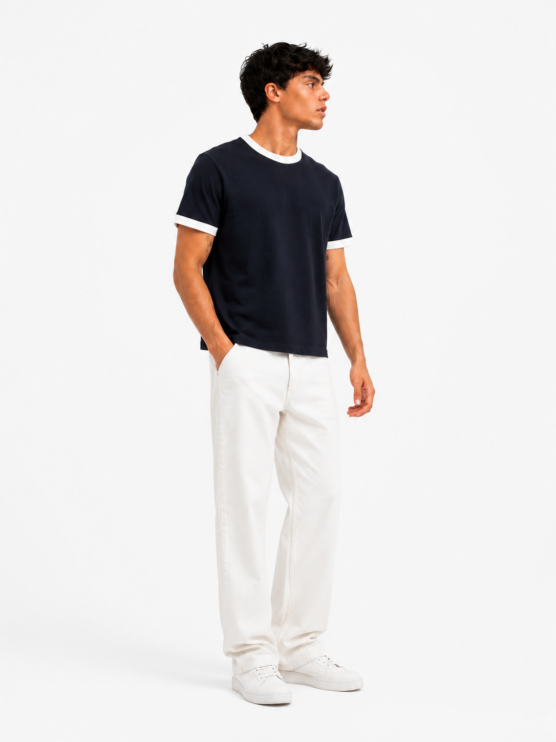 Classic Ringer Box T-Shirt (NW)