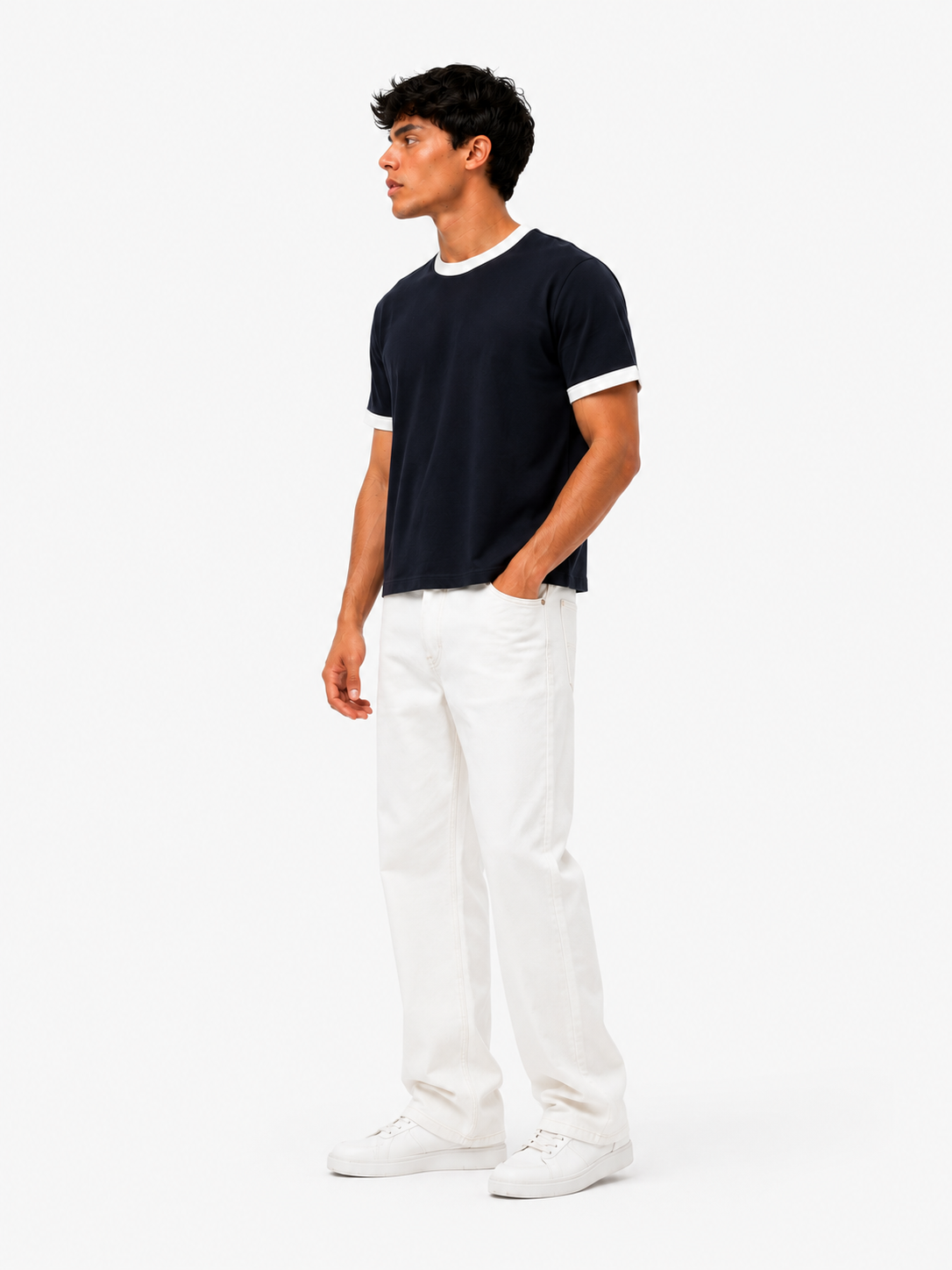 Classic Ringer Box T-Shirt (NW)