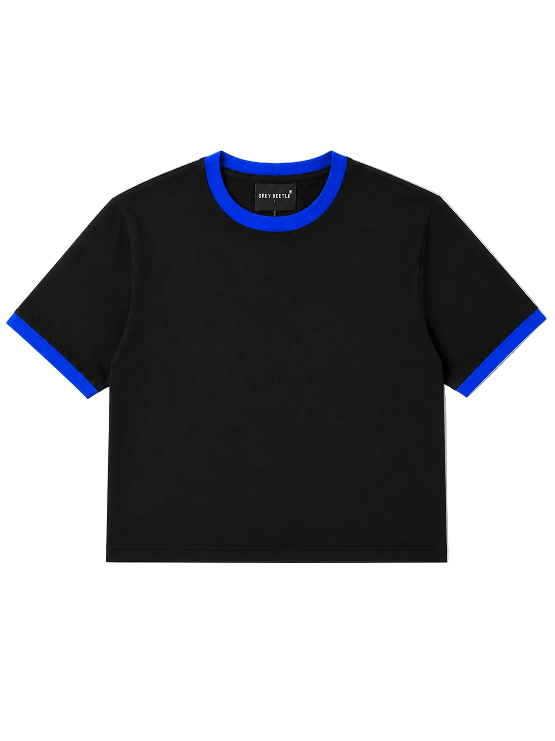 Classic Ringer Box T-Shirt (B-BLU)