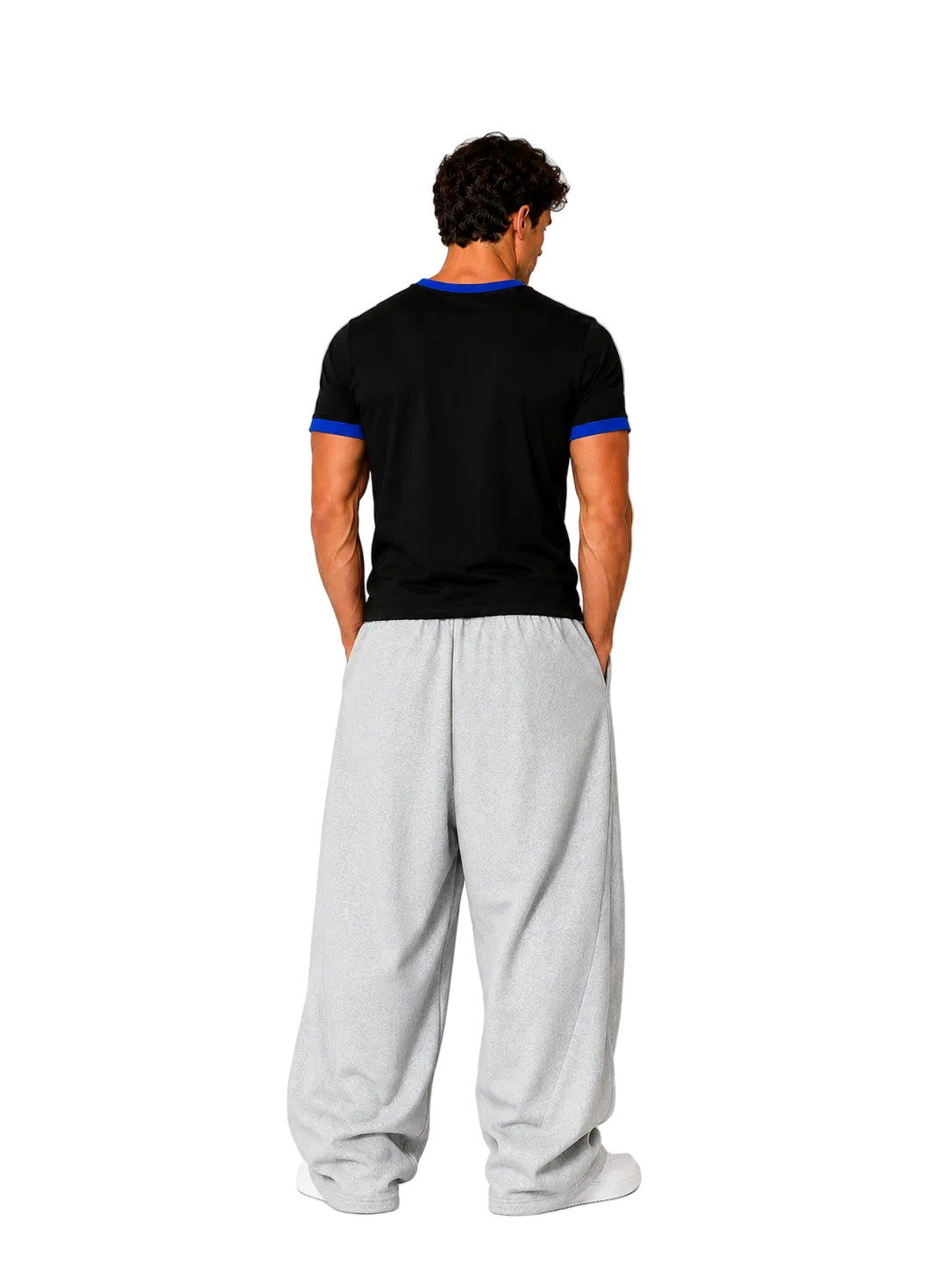Classic Ringer Box T-Shirt (B-BLU)