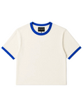 Classic Ringer Box T-Shirt (W-BLU)