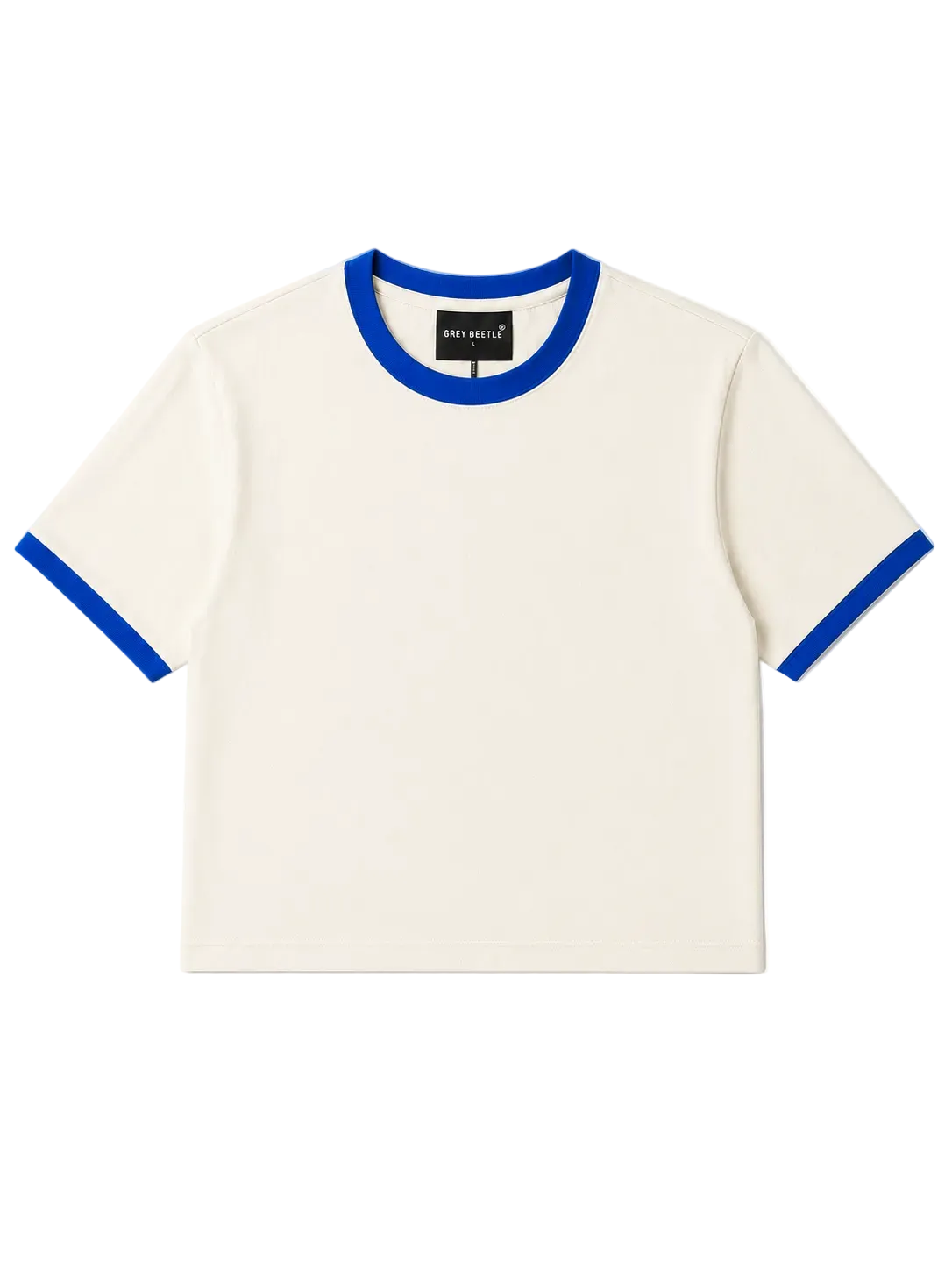 Classic Ringer Box T-Shirt (W-BLU)