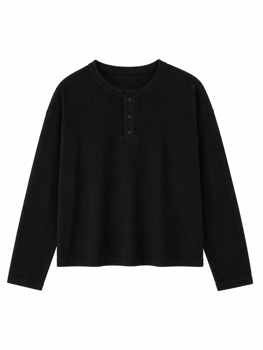 Men's Classic Henley - Midnight