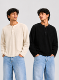 Waffle Henley Combo