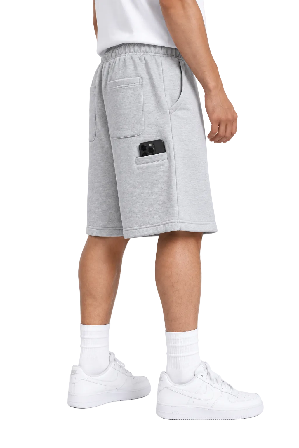 Cozy Shorts - Mist Grey
