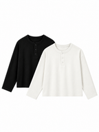 Henley Double Pack (B&W)