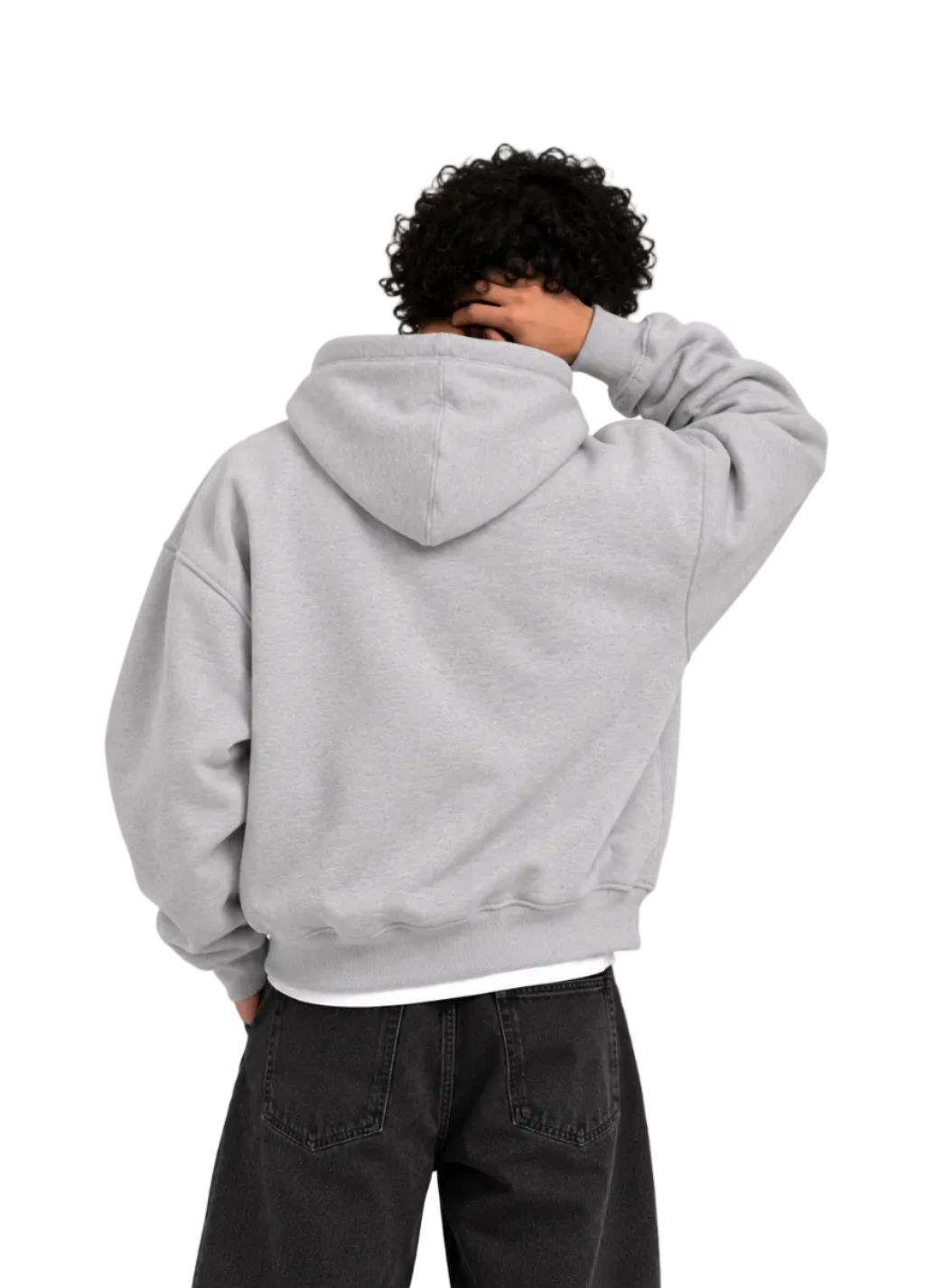 Clasp Hoodie (Mist Grey)