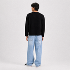 Classic Midnight Waffle Henley