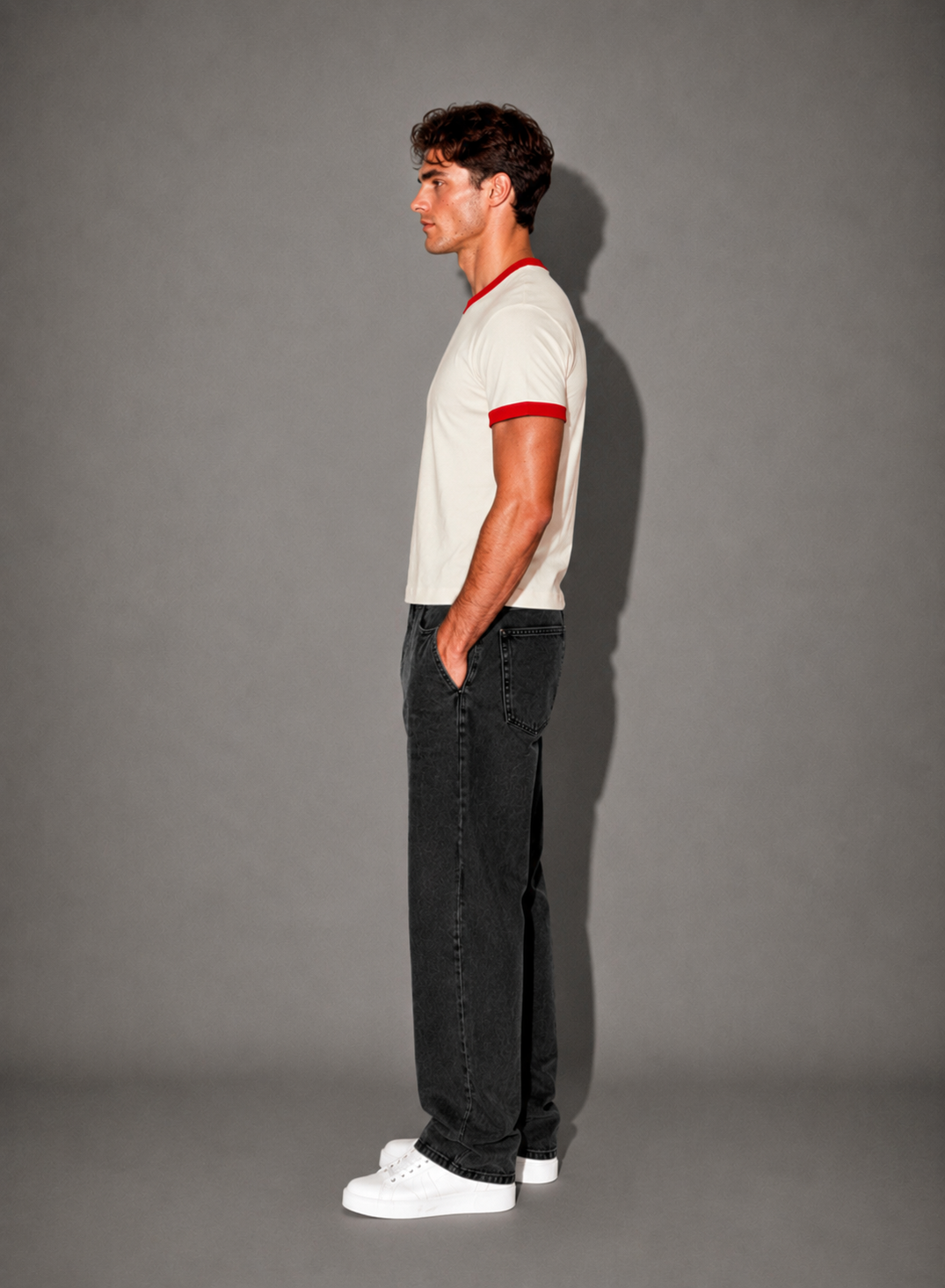 Classic Ringer Box T-Shirt (WR)