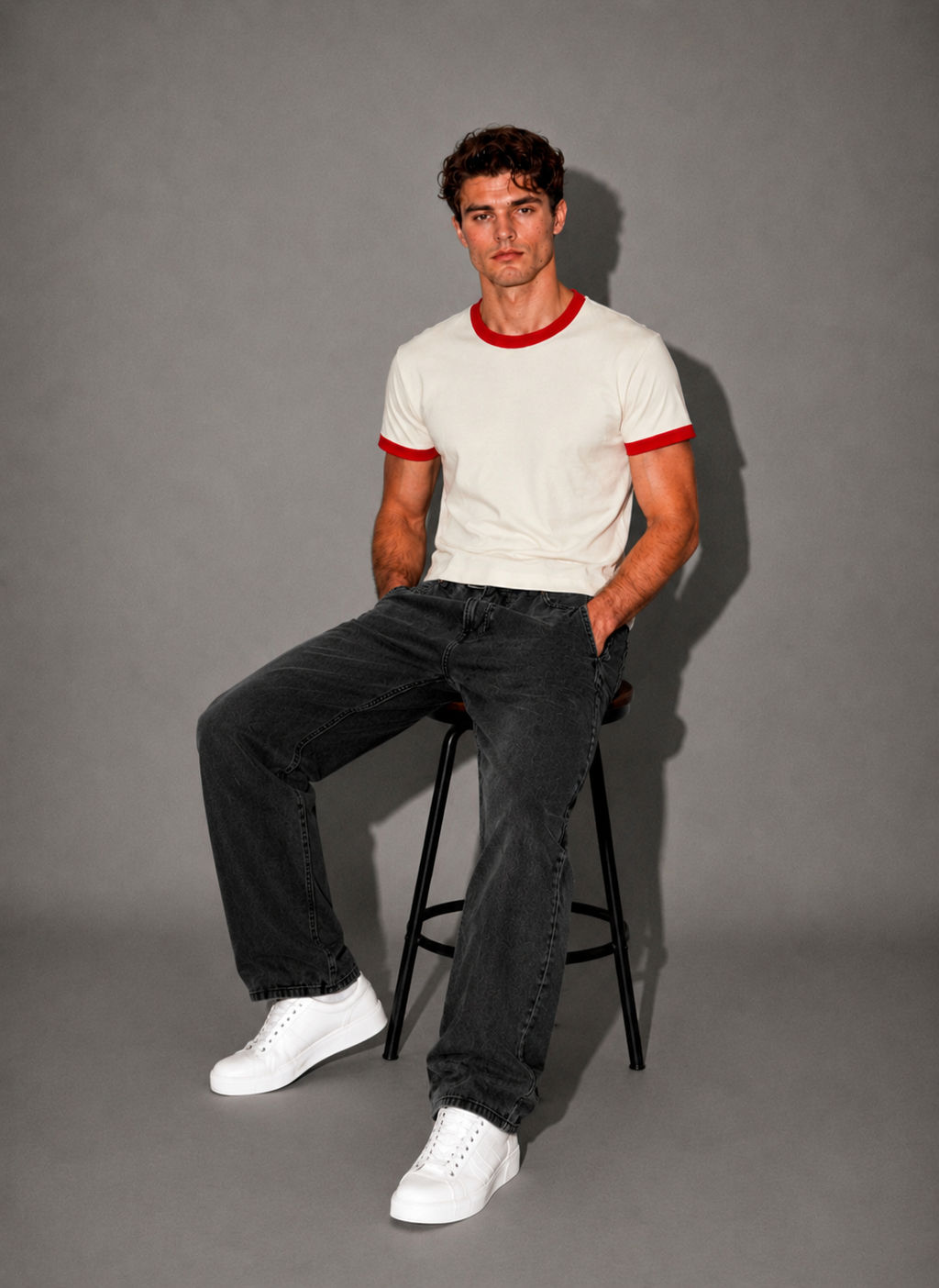 Classic Ringer Box T-Shirt (WR)