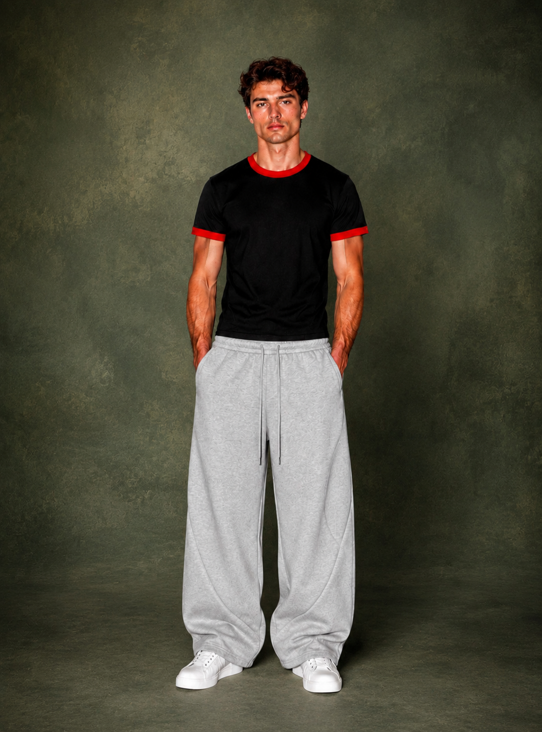 Classic Ringer Box T-Shirt (BR)