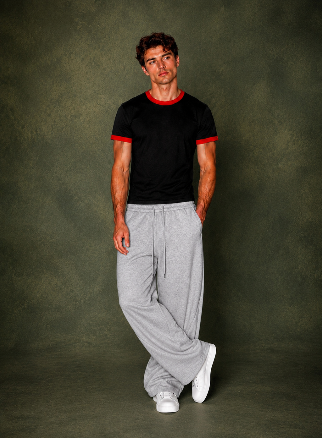 Classic Ringer Box T-Shirt (BR)