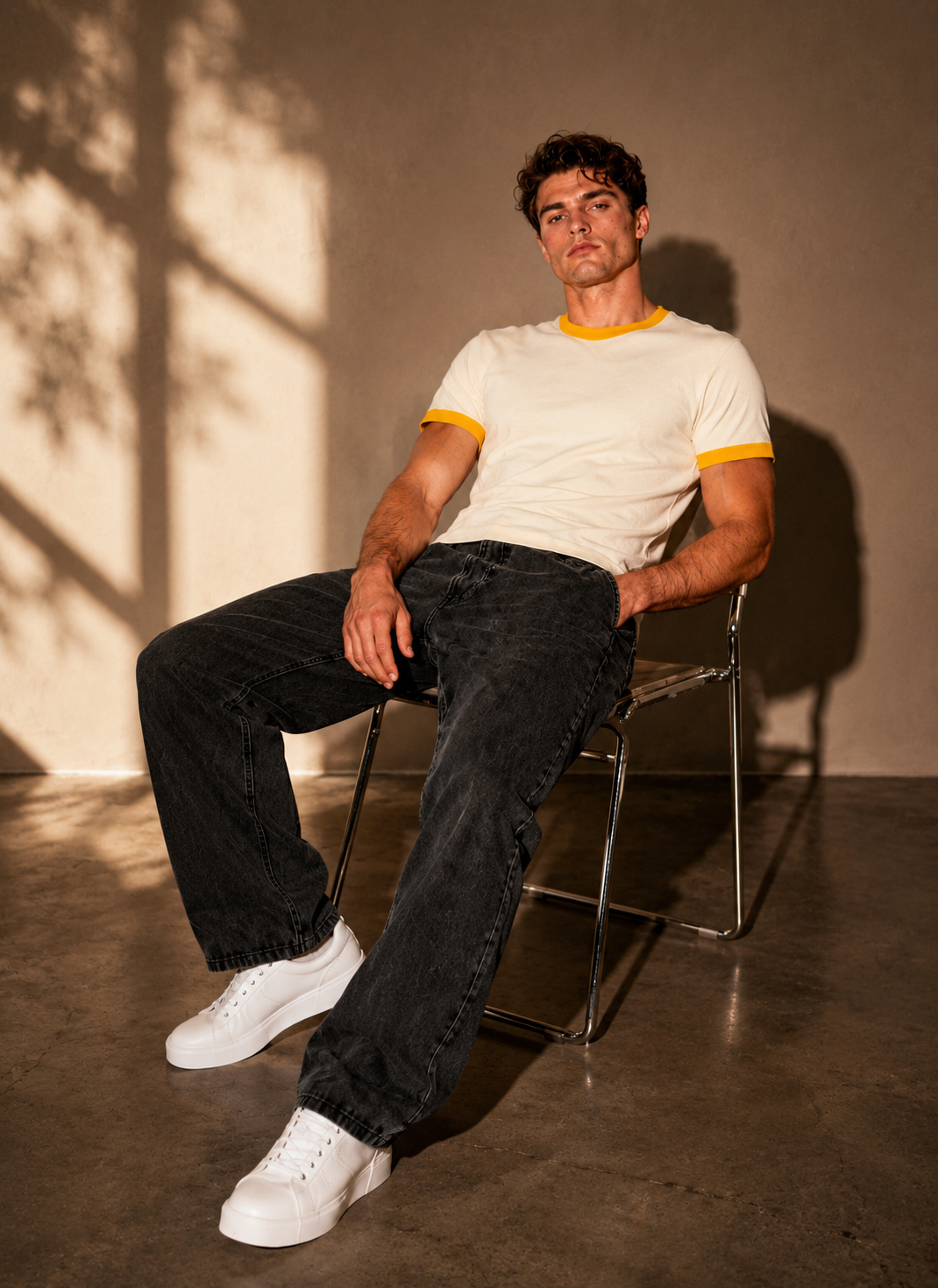 Classic Ringer Box T-Shirt (WY)