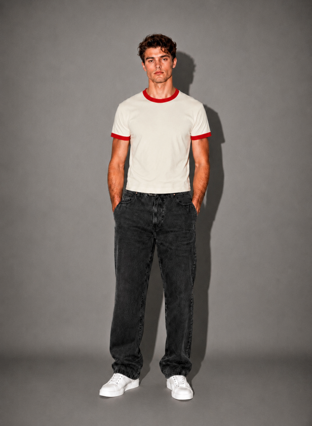 Classic Ringer Box T-Shirt (WR)