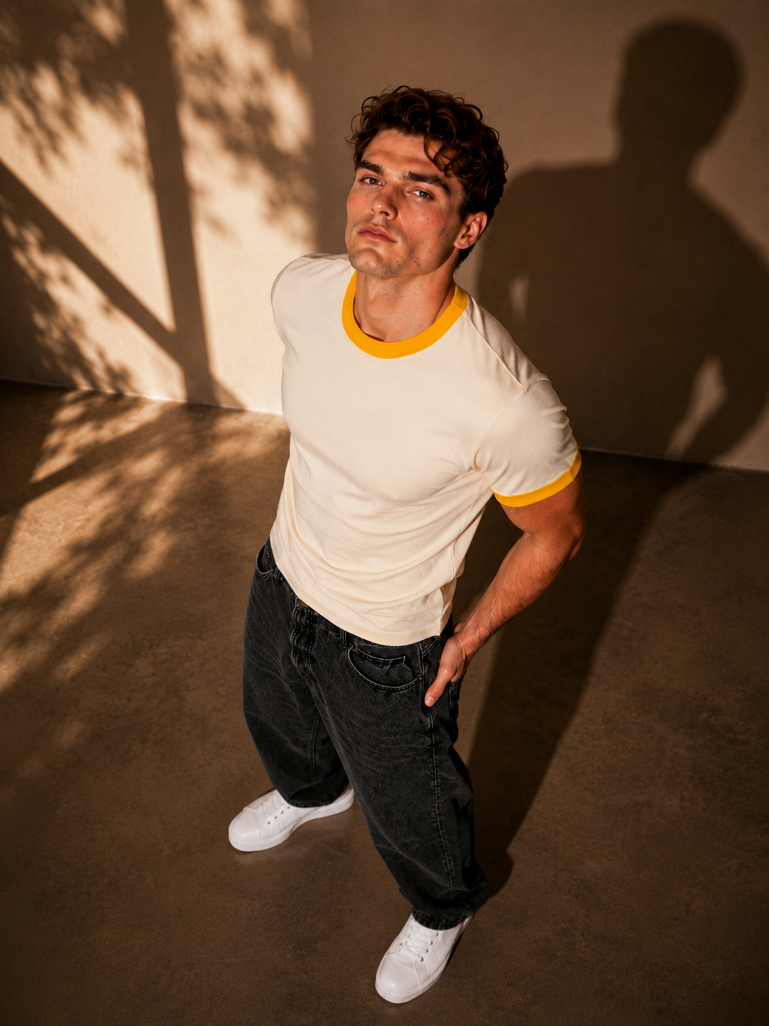 Classic Ringer Box T-Shirt (WY)