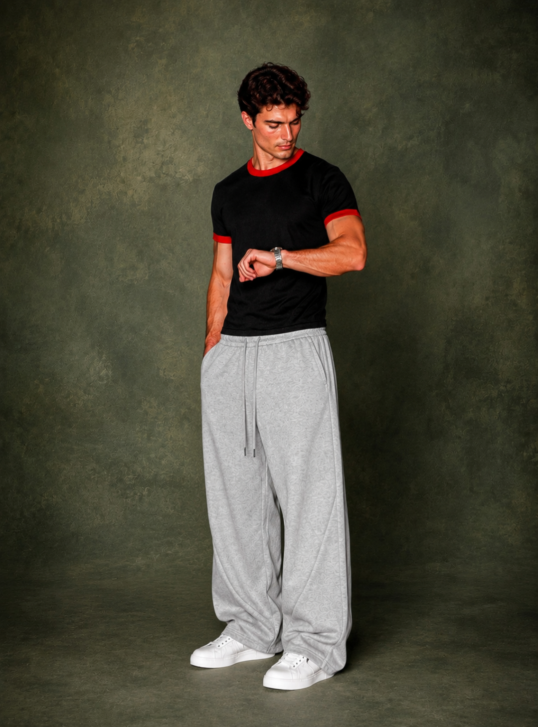Classic Ringer Box T-Shirt (BR)