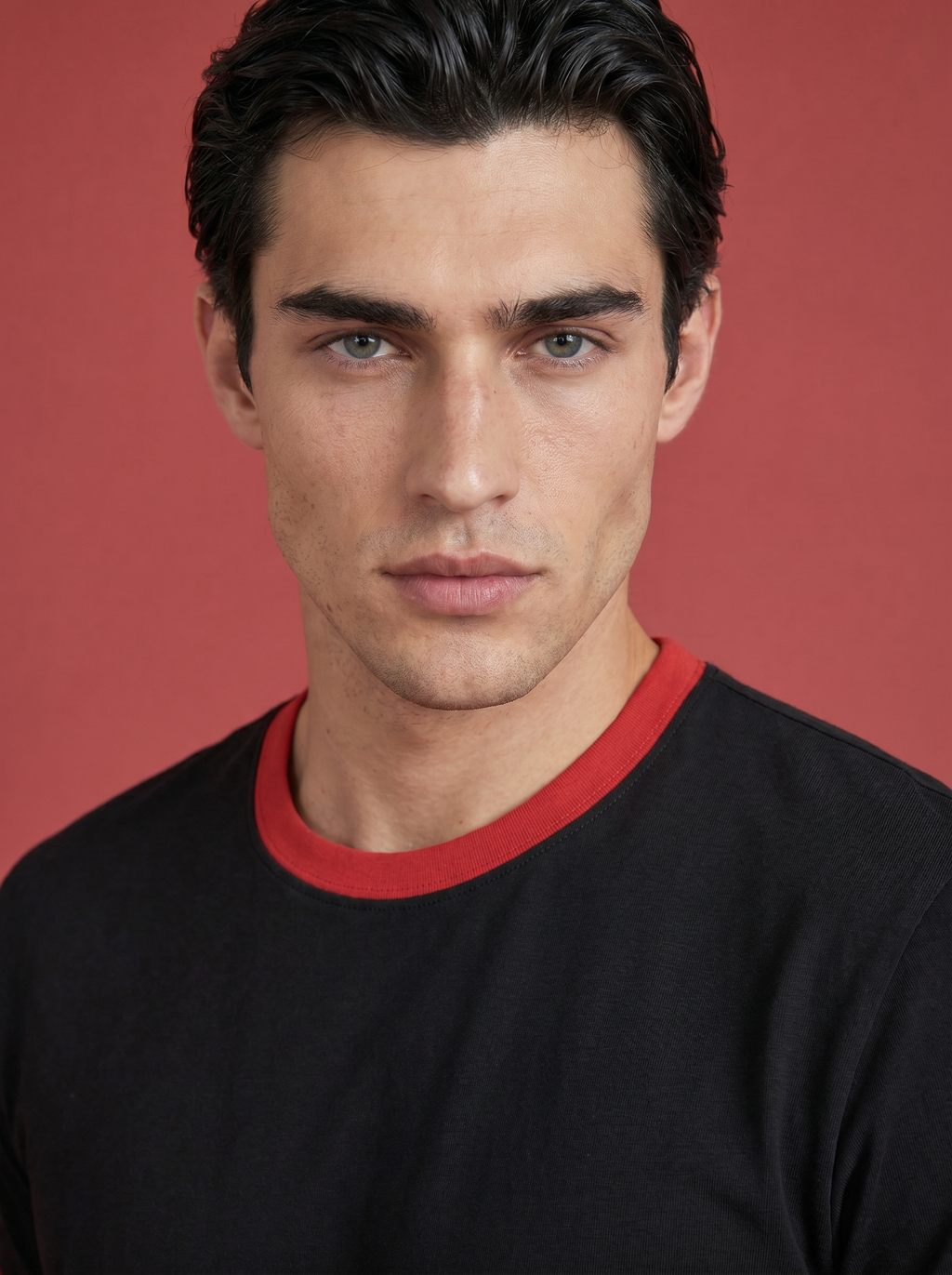 Classic Ringer Box T-Shirt (BR)