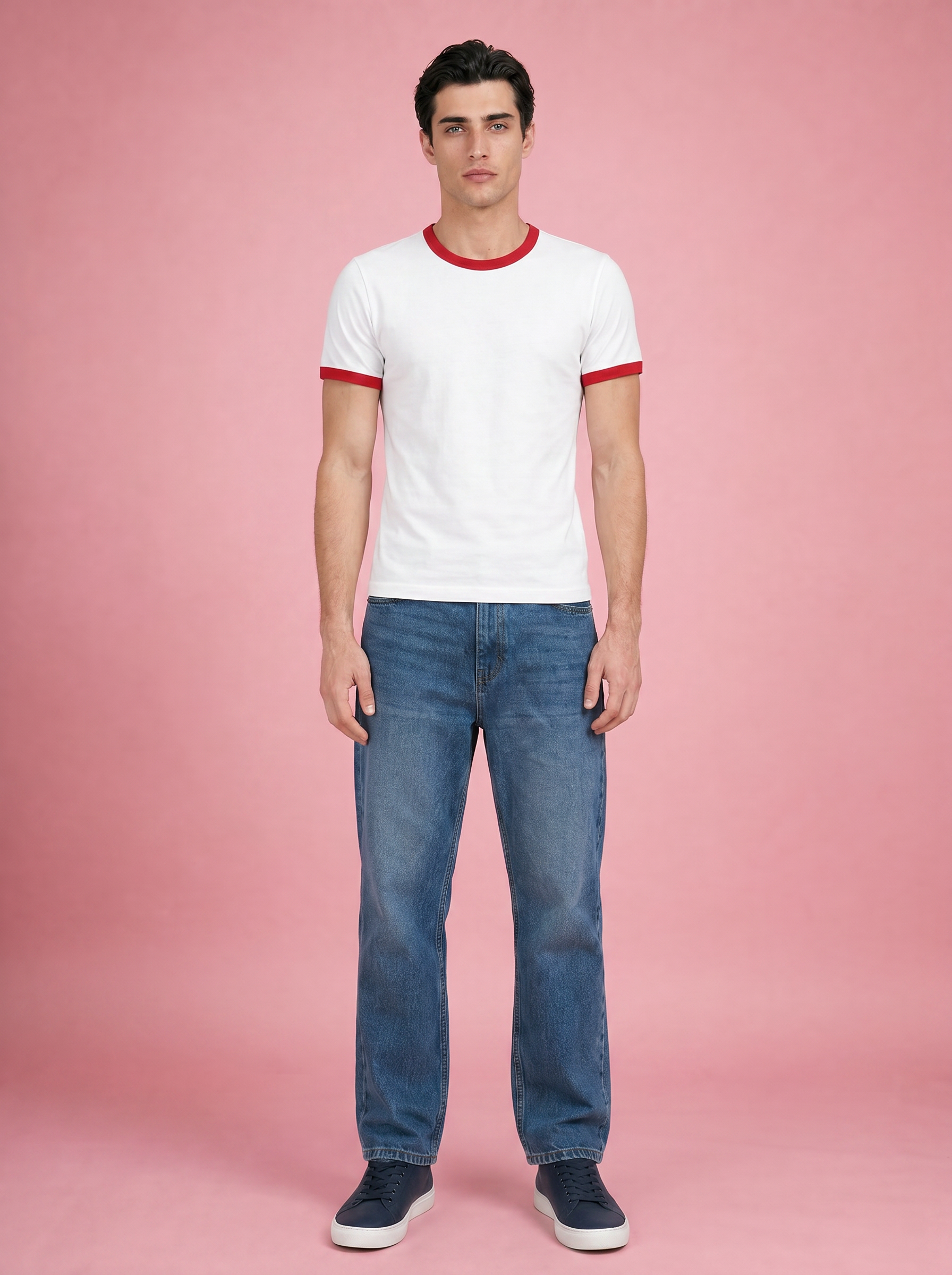 Classic Ringer Box T-Shirt (WR)